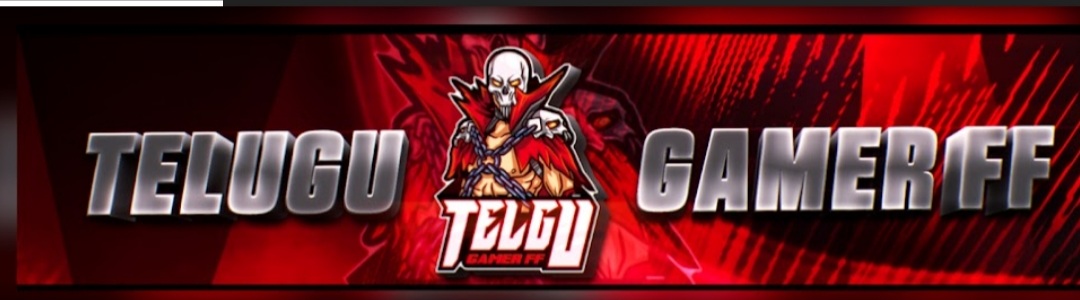 Discovery splash banner for TELUGU GAMING FF Discord server