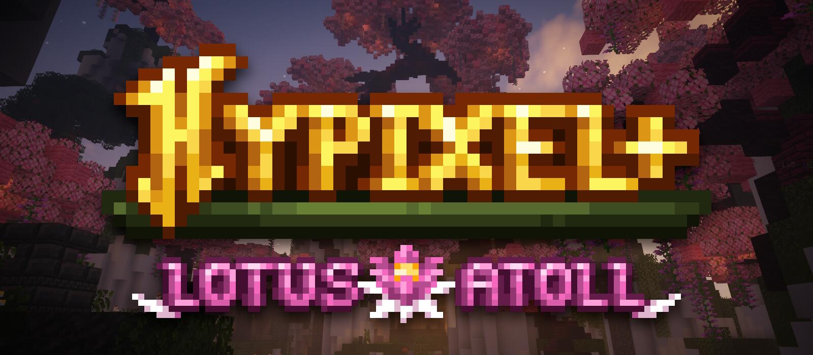 Discovery splash banner for Hypixel Plus 0.25.0 Discord server