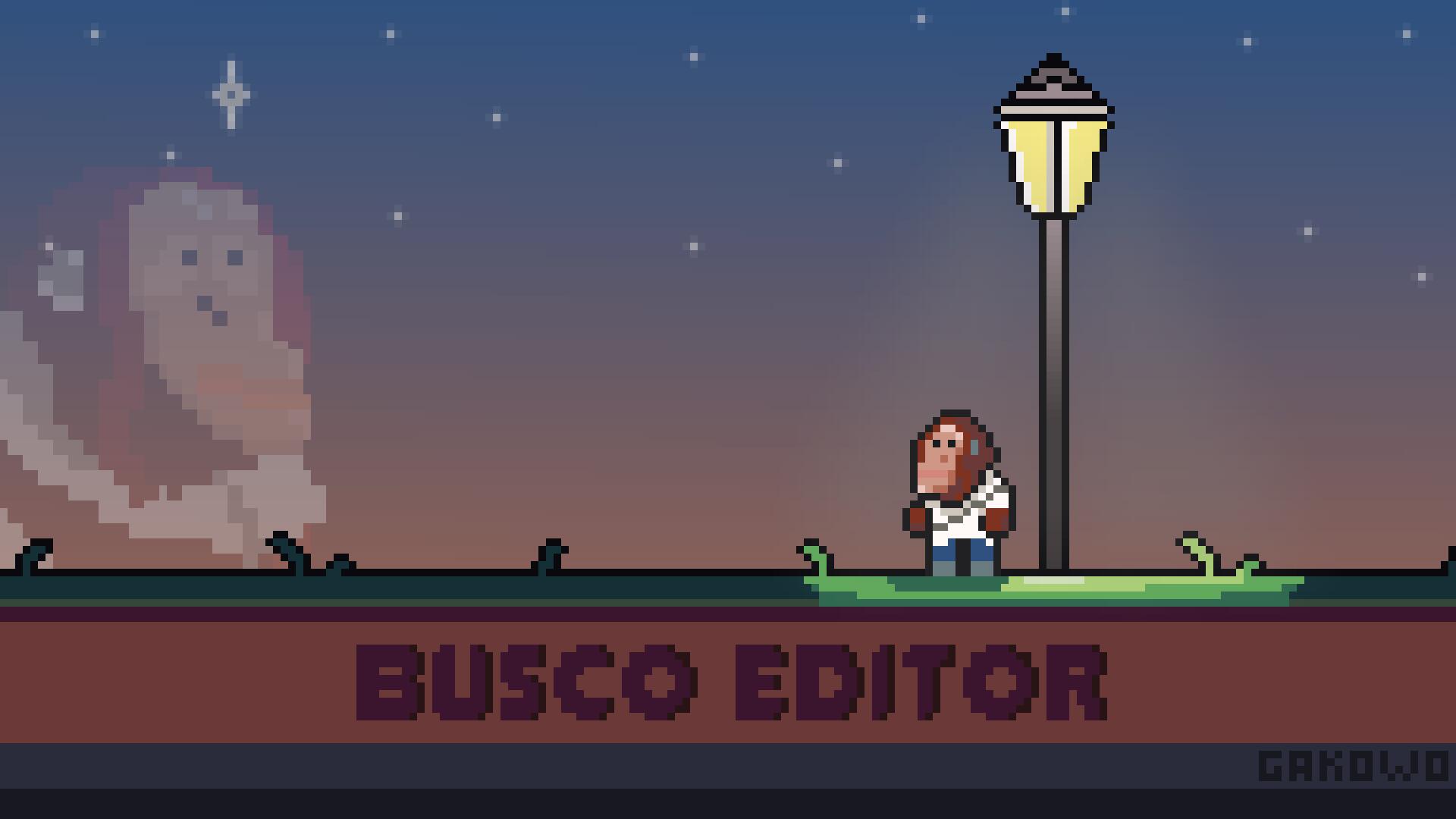 Discovery splash banner for Busco Editor Discord server