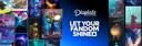 Discovery splash banner for Displate Discord server