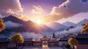 Discovery splash banner for Shangri-La Community Discord server